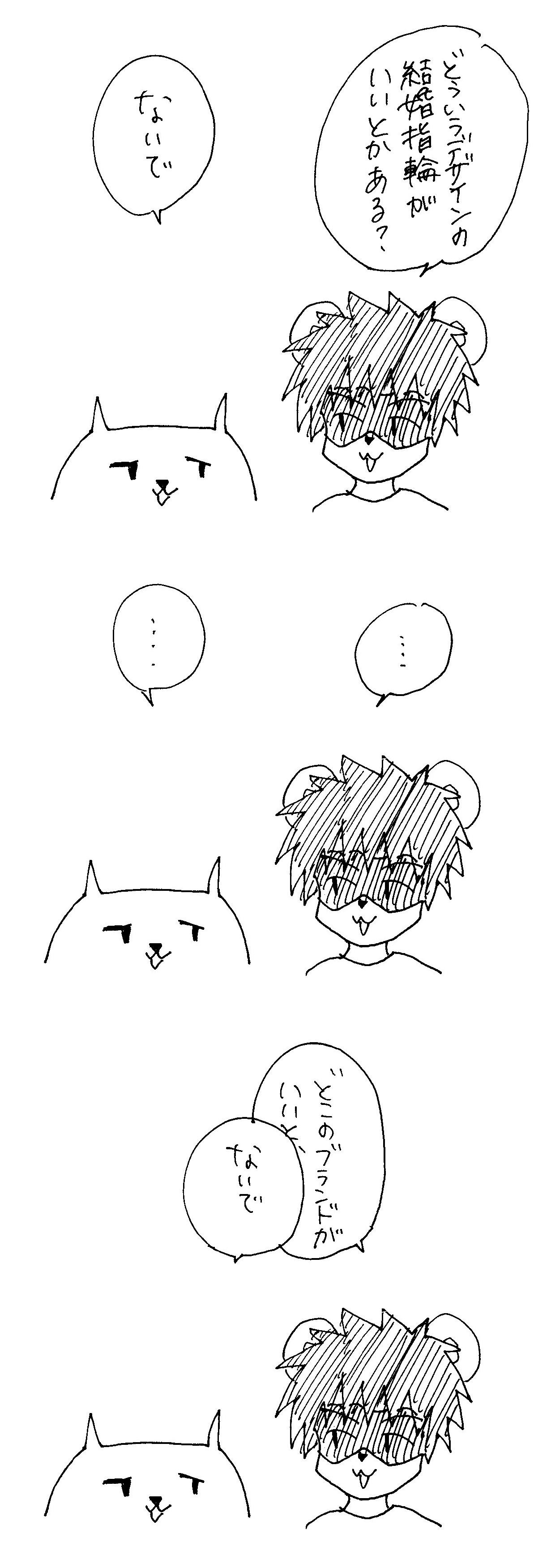 結婚指輪の話し合い